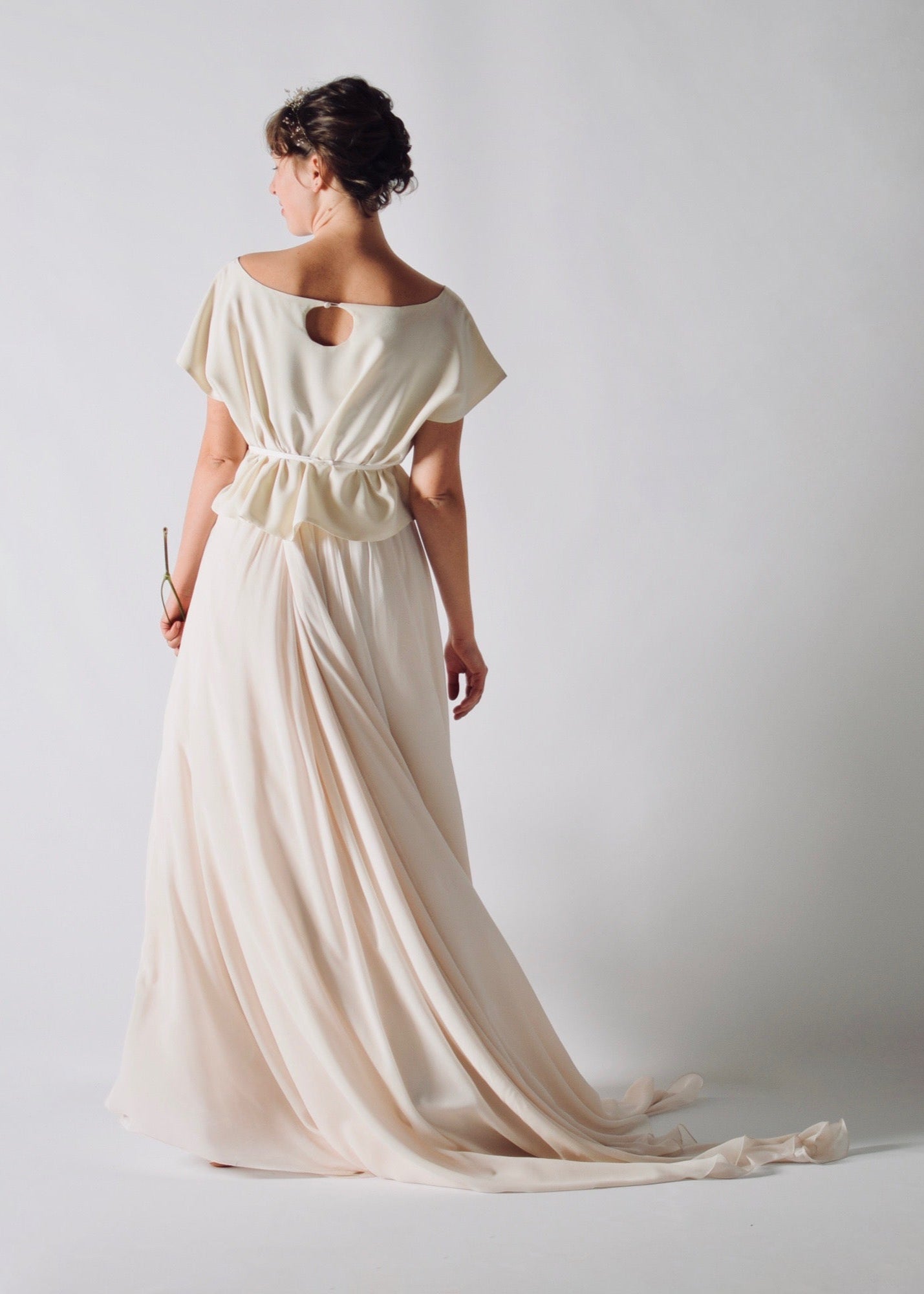 TARASSACO, Comfortable A-Line Wedding Dress Separates in Silk
