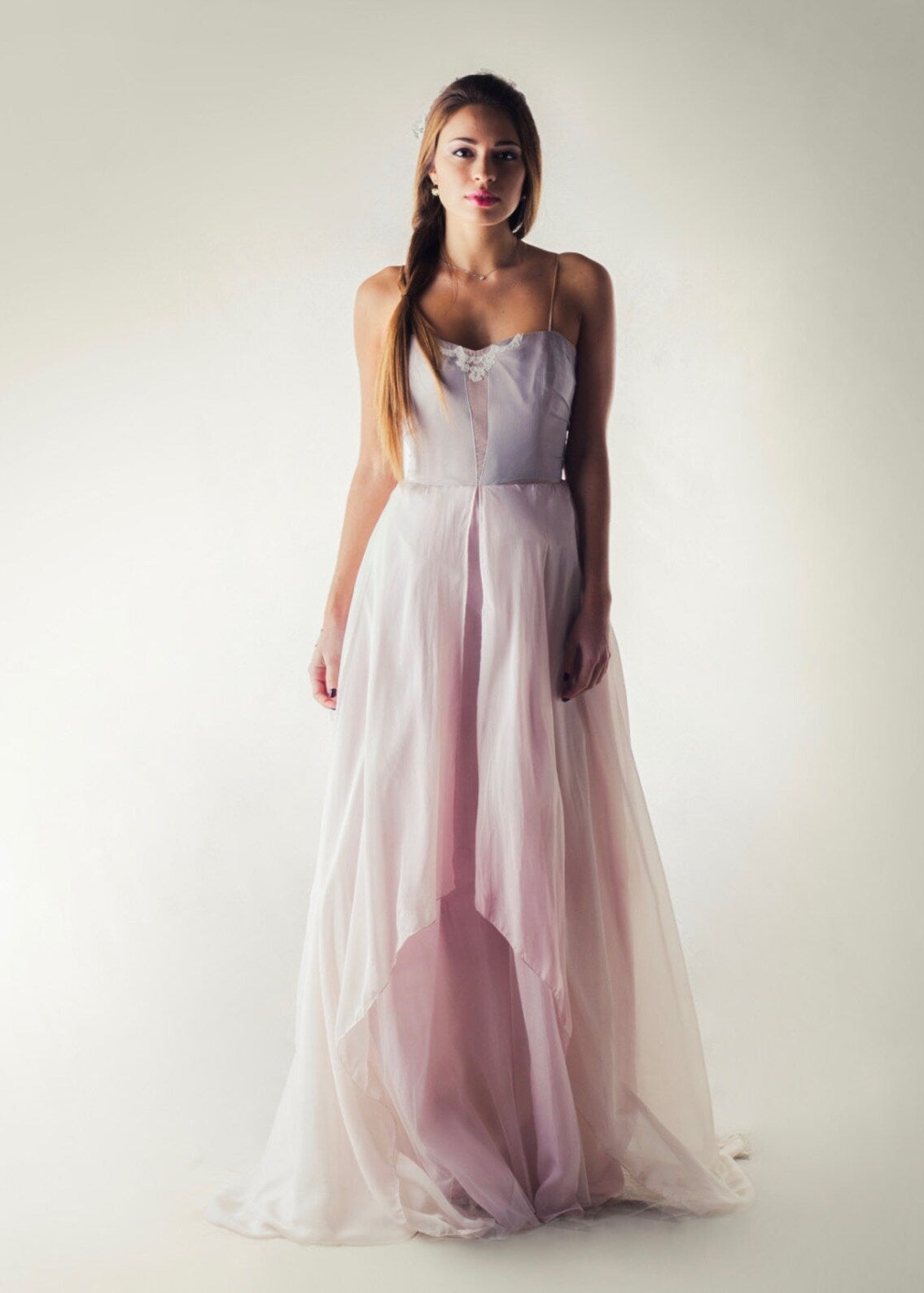 ACONITUM Lavender | Hand-Dyed Lavender Wedding Dress Larimeloom ACONITUM Lavender | Hand-Dyed Lavender Wedding Dress Larimeloom