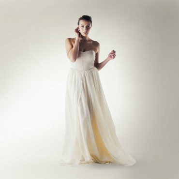 Soft silk chiffon wedding sash > Larimeloom