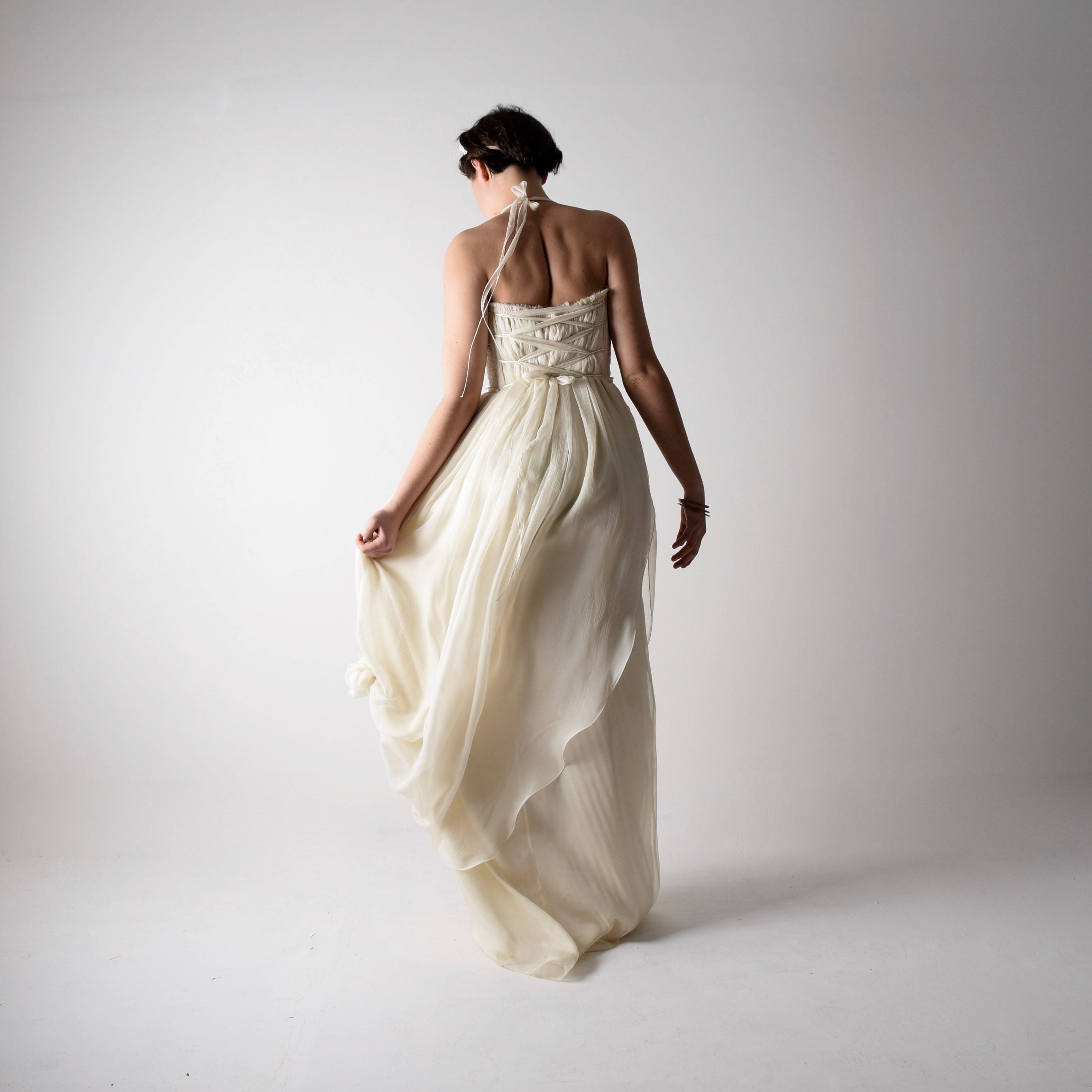 Amaryllis ~ Boho beach wedding dress, made to measure by ...